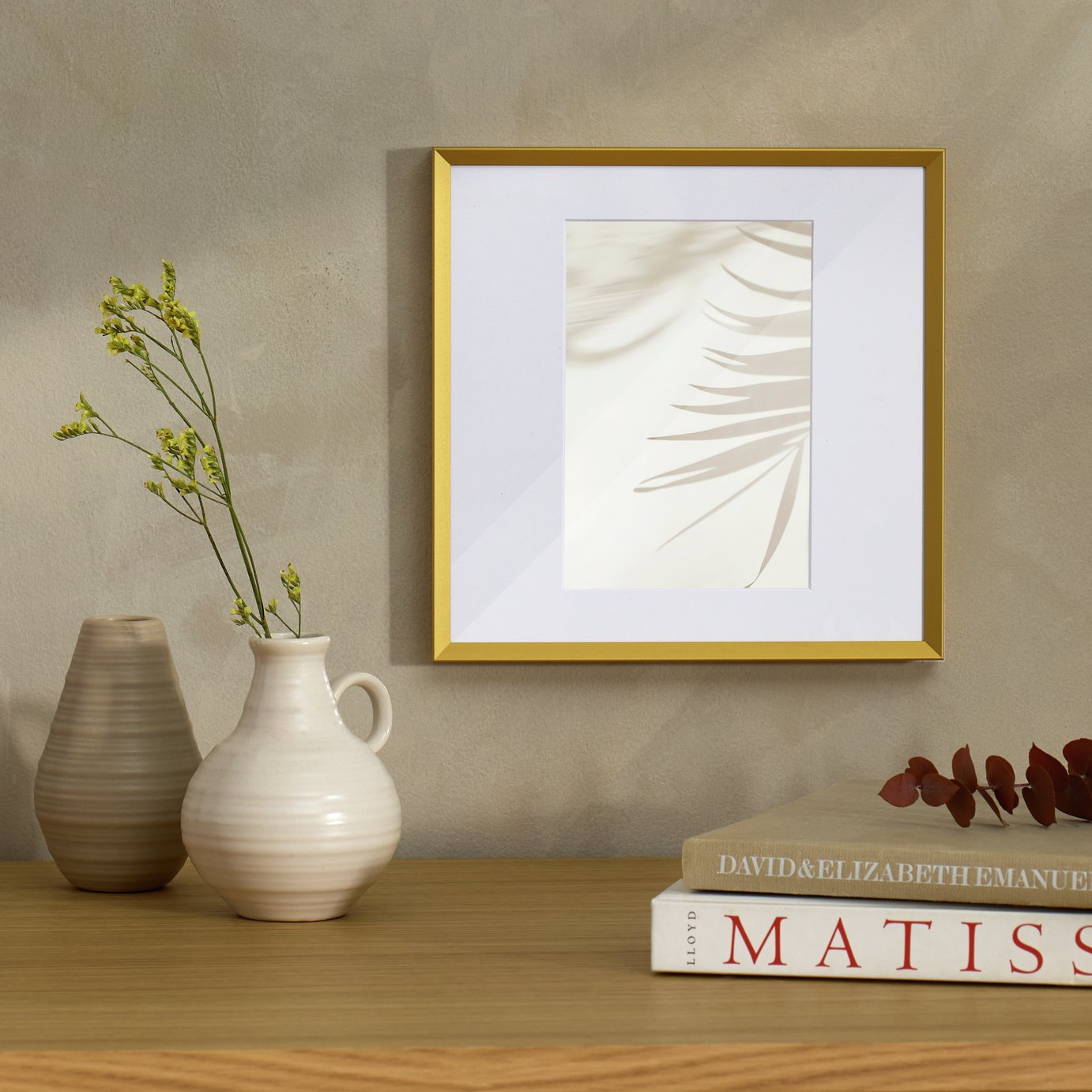 Habitat Gold Effect Metal Picture Frame - 4x6"