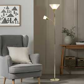Argos Home Father and Child Floor Lamp - Brass