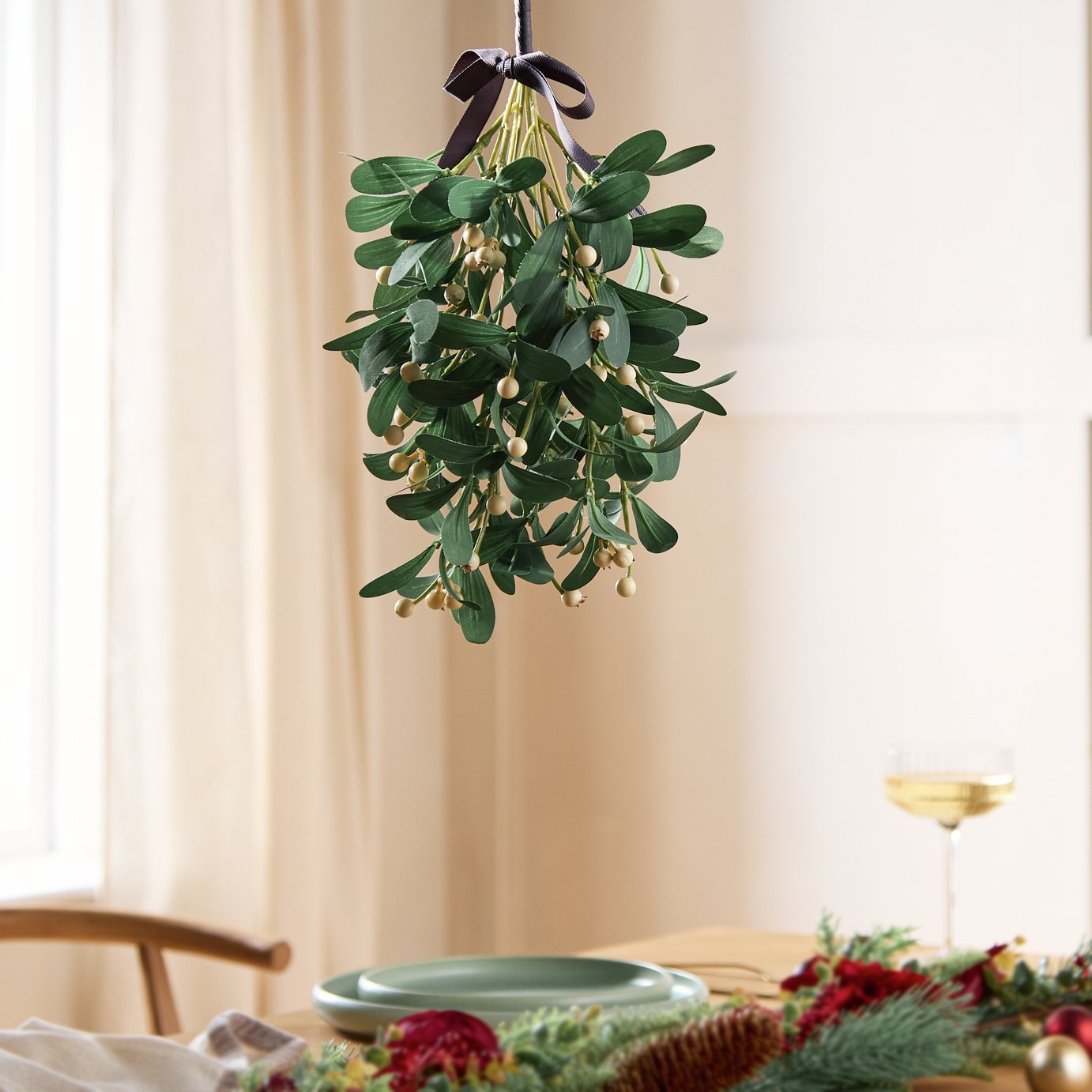 Habitat Christmas Faux Mistletoe