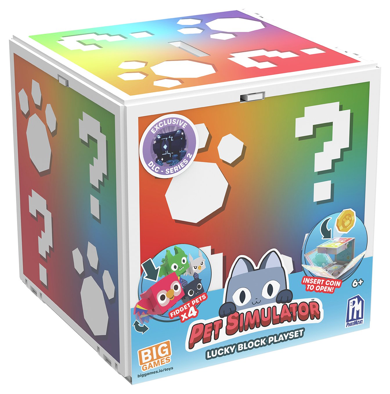 Big Games Pet Simulator Lucky Block Playset