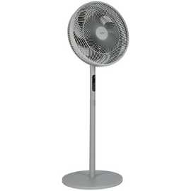 Bush Grey Pedestal/Desk Fan with Remote Control - 16 Inch