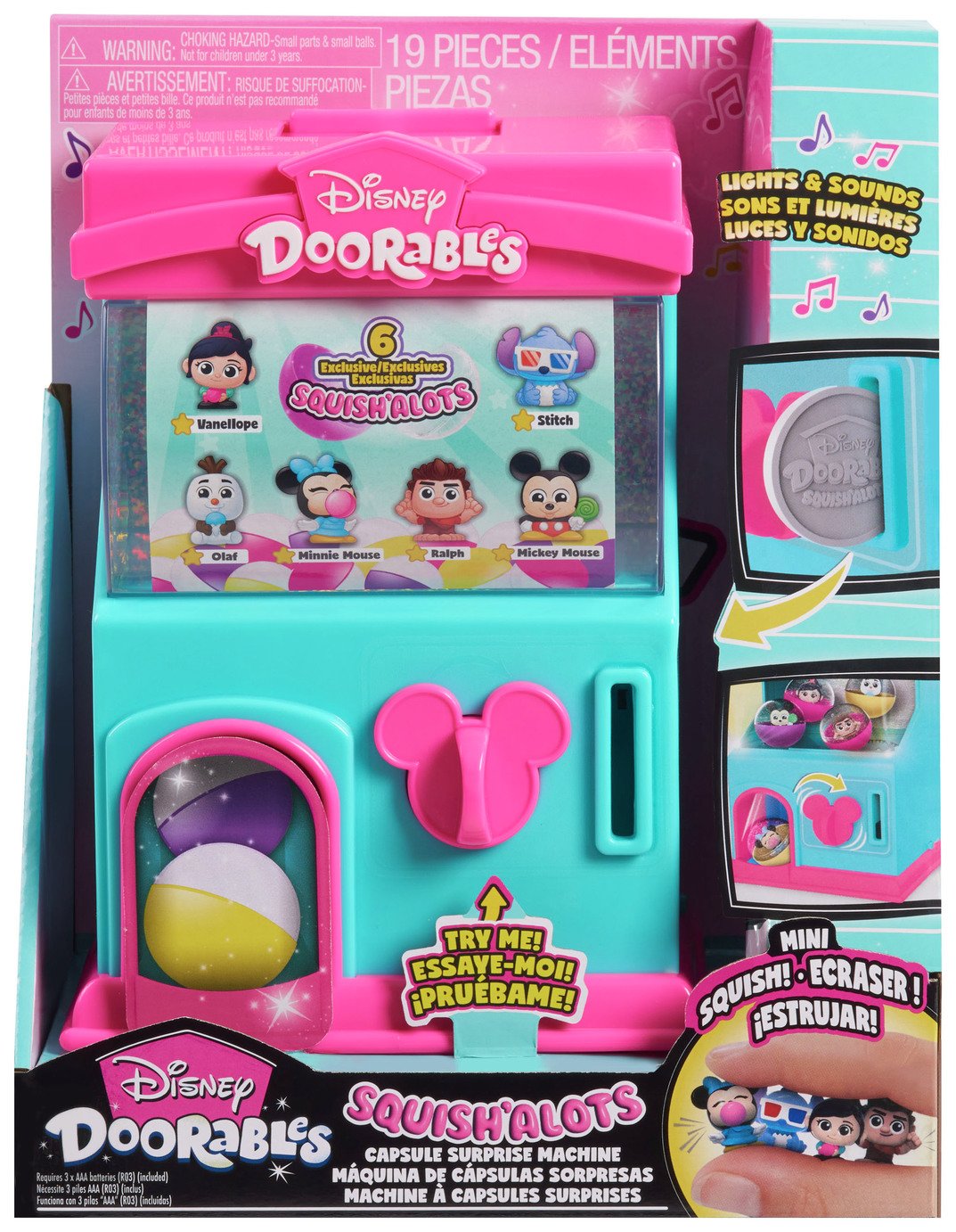 Disney Doorables Squishalots Capsule Machine