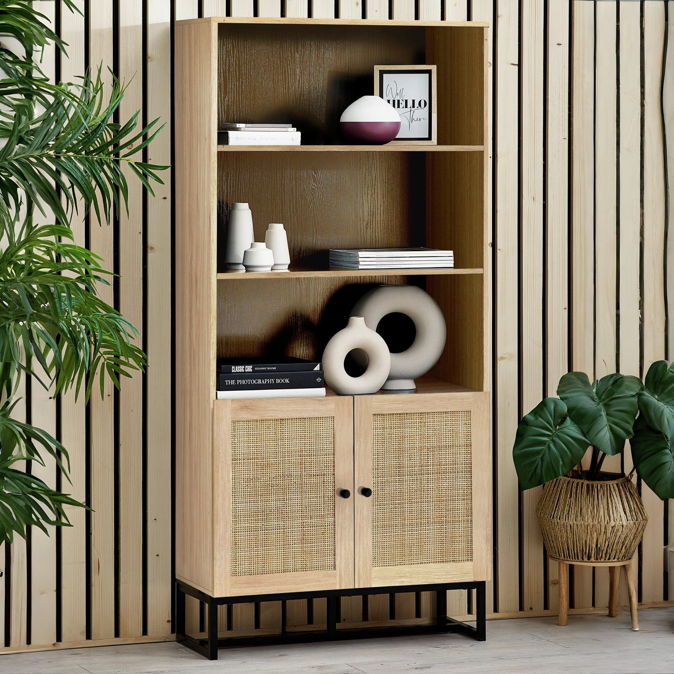 Julian Bowen Padstow Tall Bookcase 