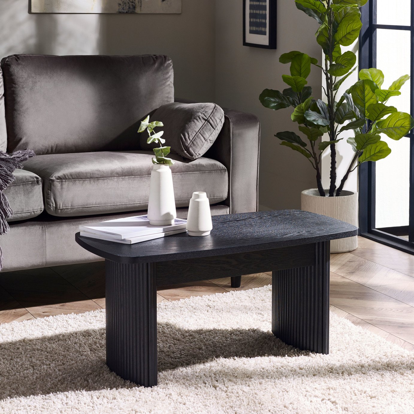 Julian Bowen Louis Coffee Table - Black