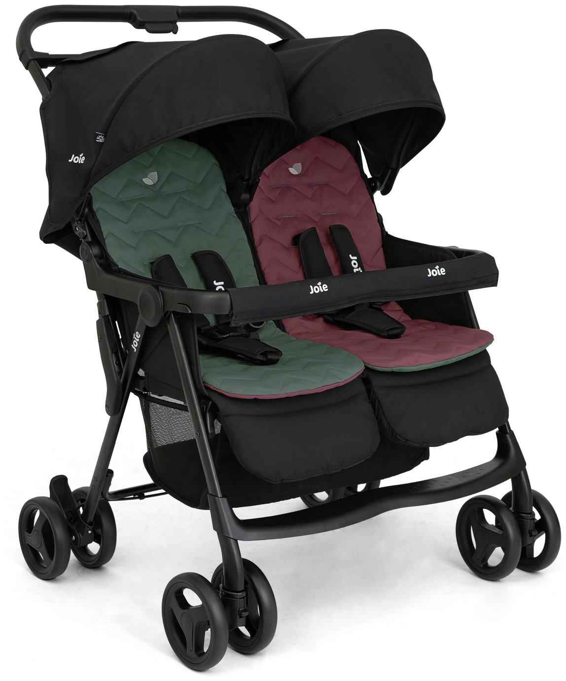 Joie Aire Lightweight Double Pushchair - Shale