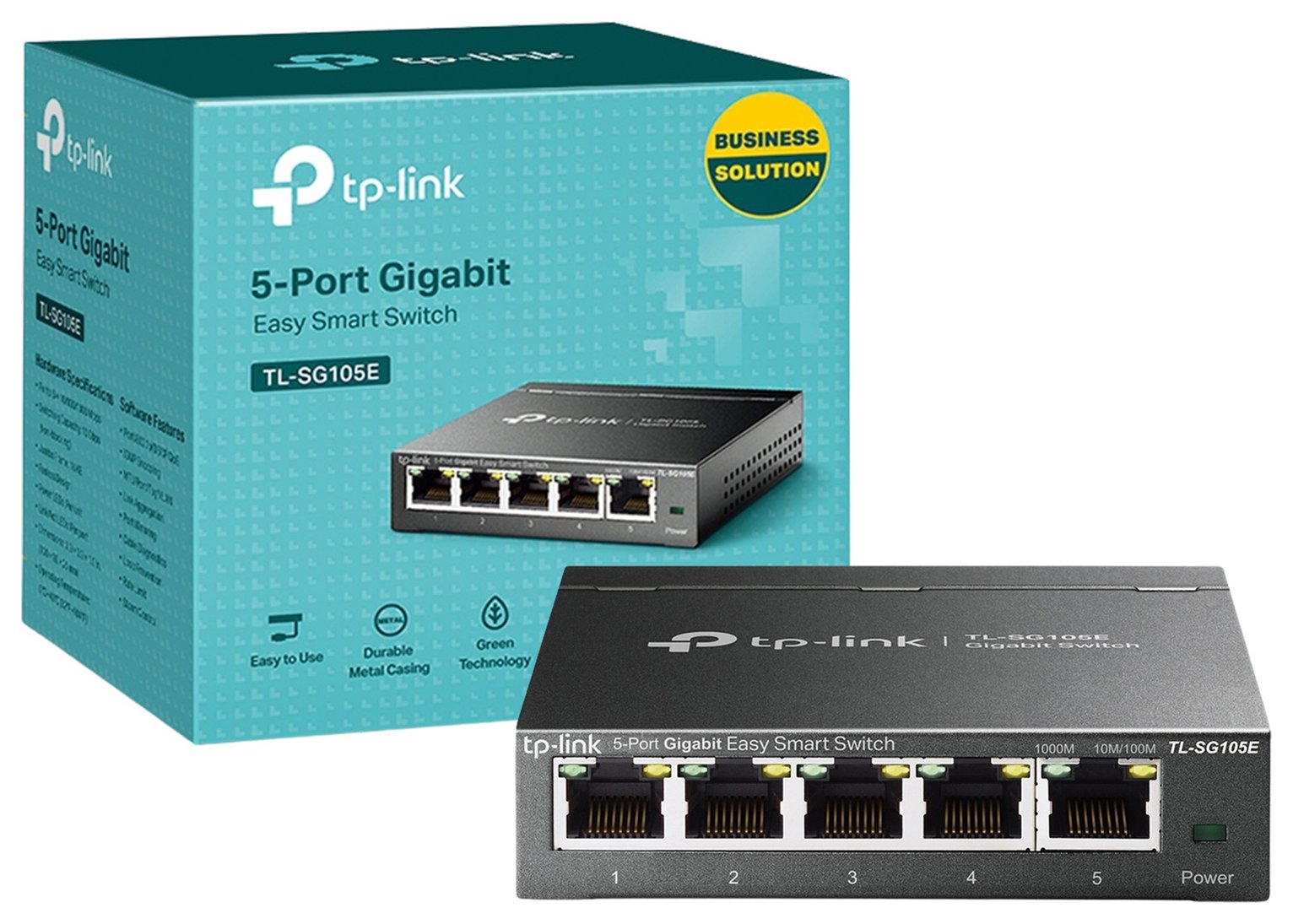 TP-Link TL-SG105E 5 Port Gigabit Easy Smart Switch