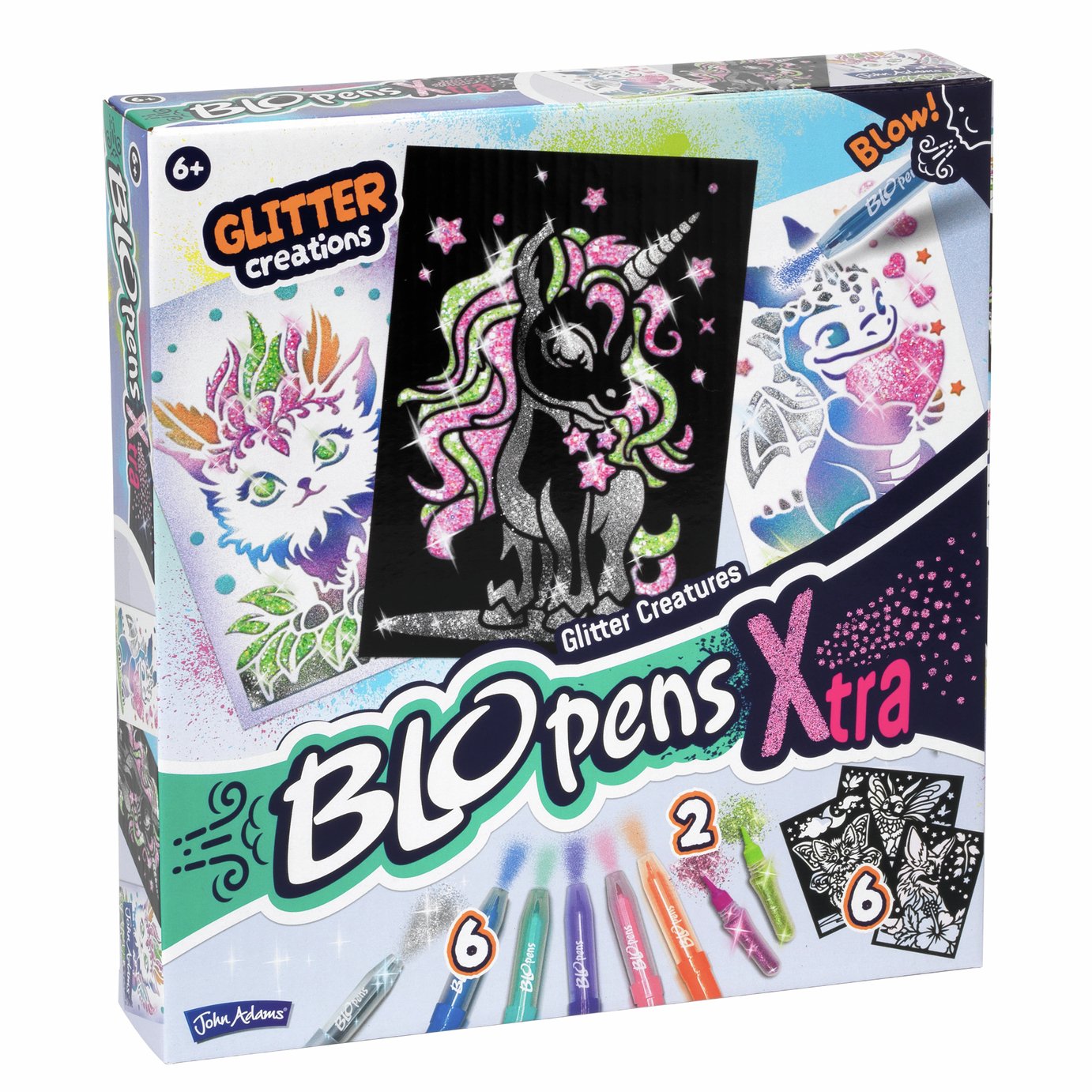 BLOPENS Xtra Glitter Creatures Set
