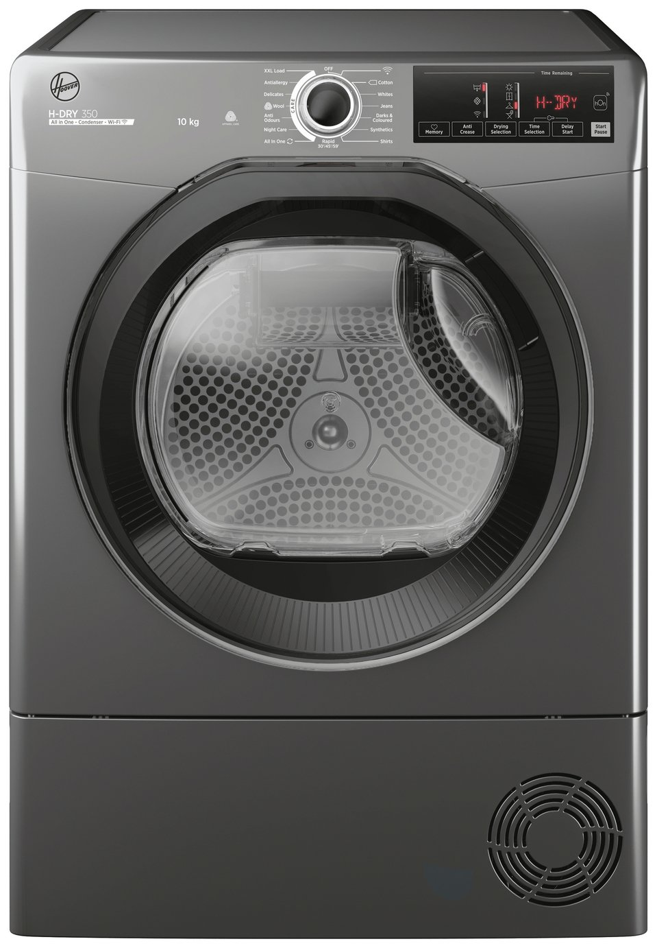 Hoover HRE C10TBER-80 10KG Condenser Tumble Dryer - Graphite