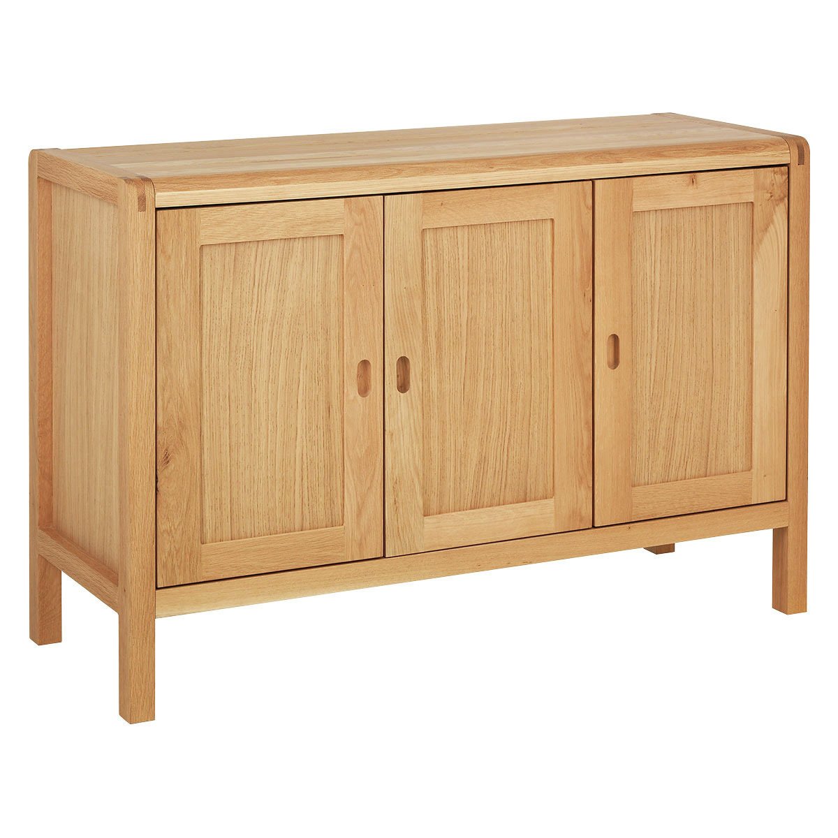 Habitat Radius 3 Door Oak Sideboard - Natural