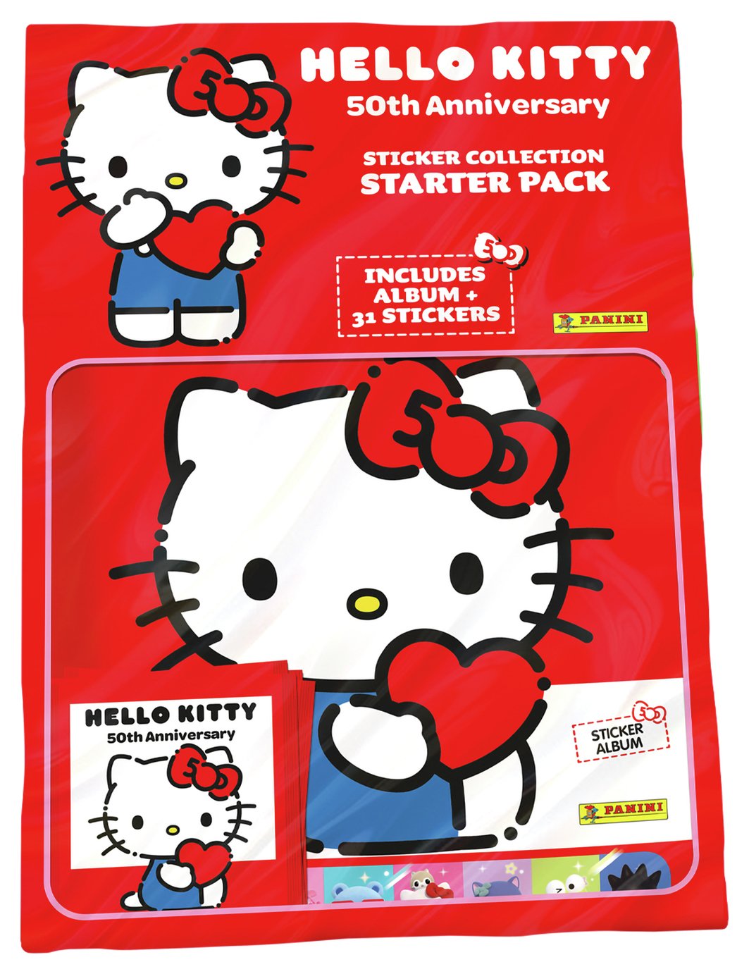 Hello Kitty Starter Sticker Collection Pack