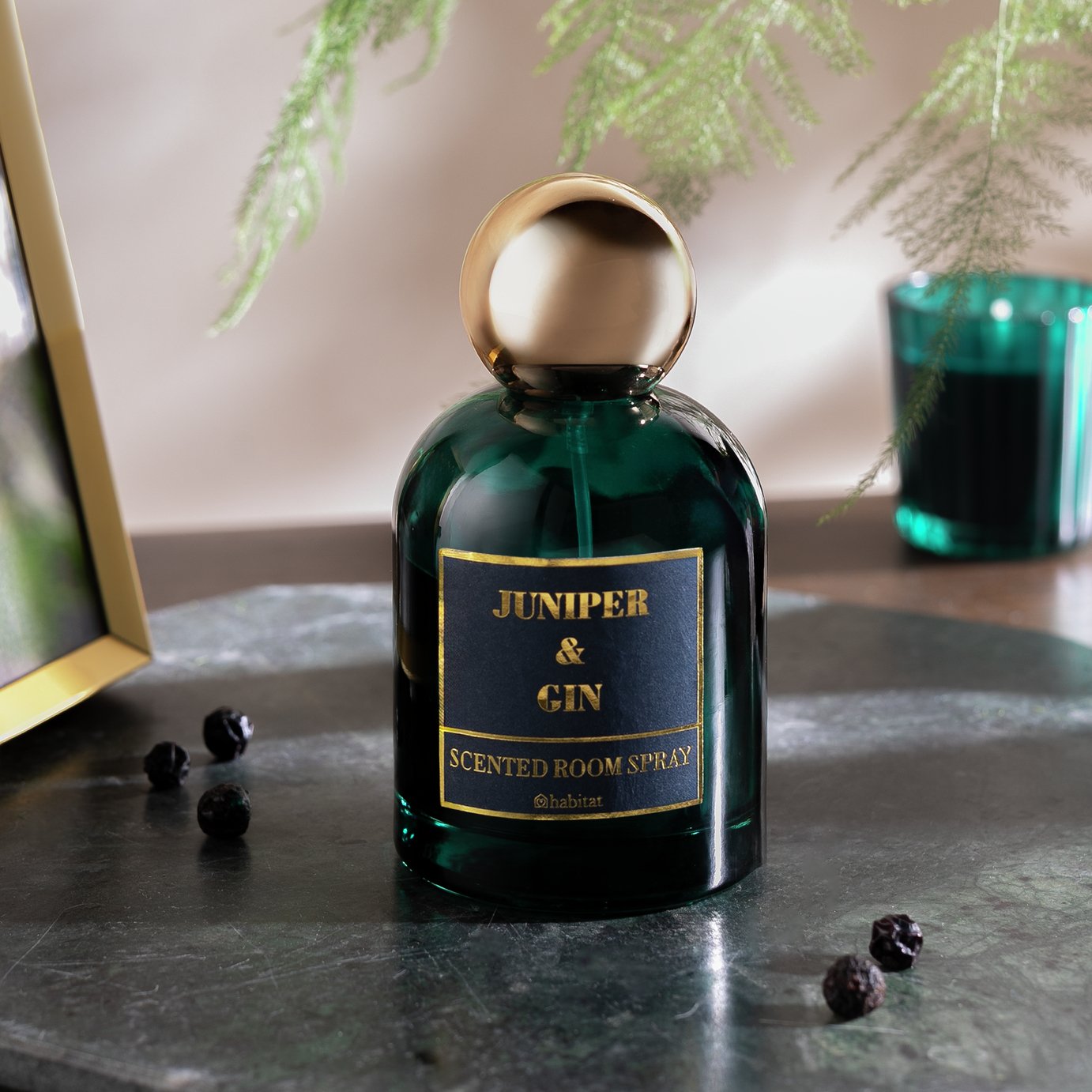 Habitat 100ml Room Spray - Juniper & Gin