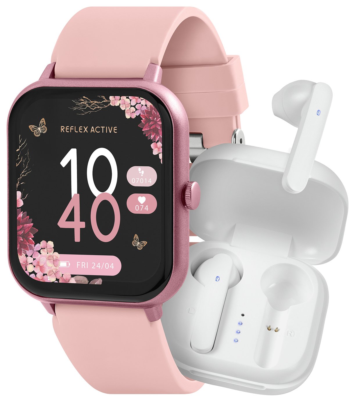 Reflex Active Series 17 Calling Smart Watch And Earbud Set