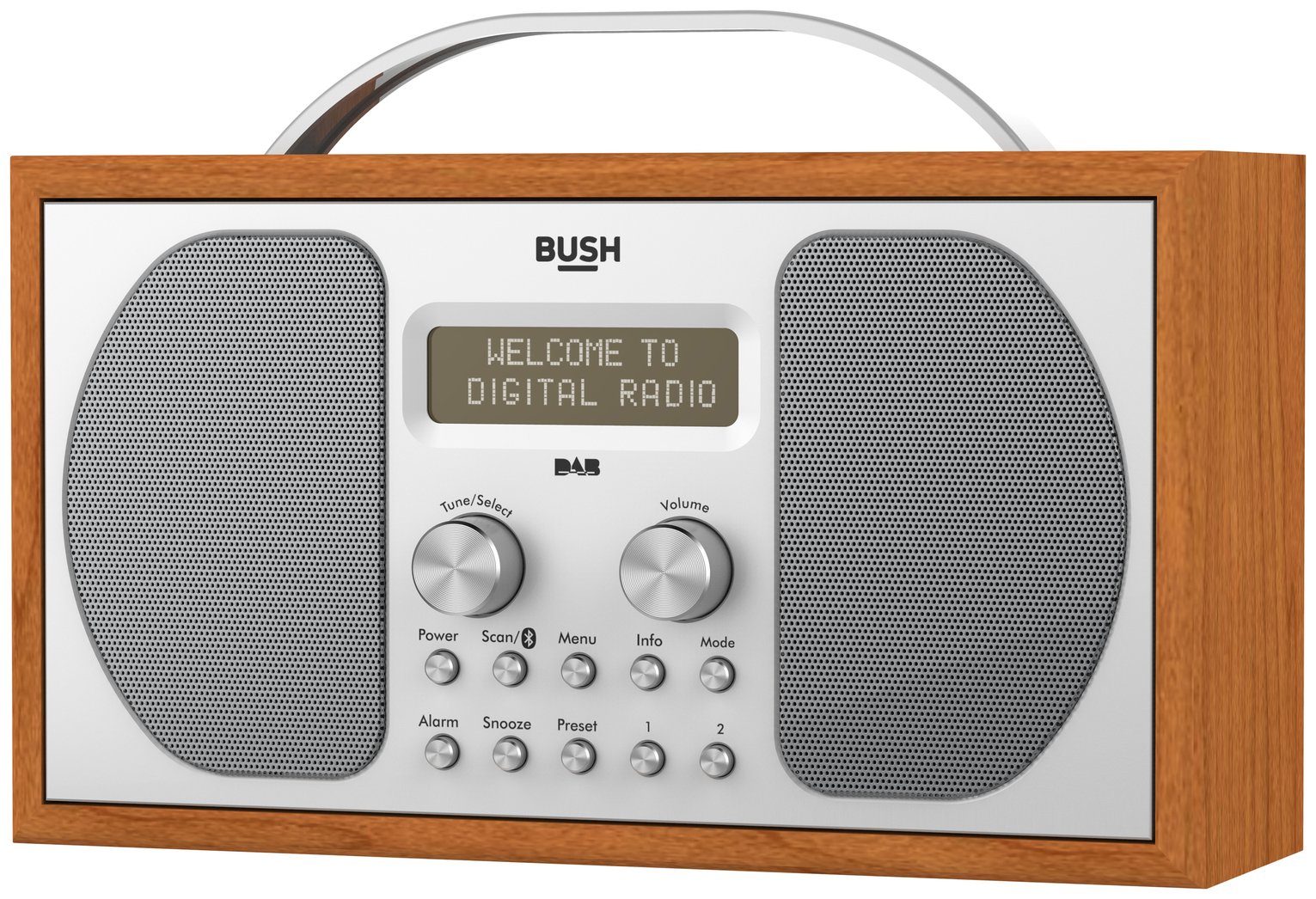Bush Digital DAB FM Portable Bluetooth Stereo Radio
