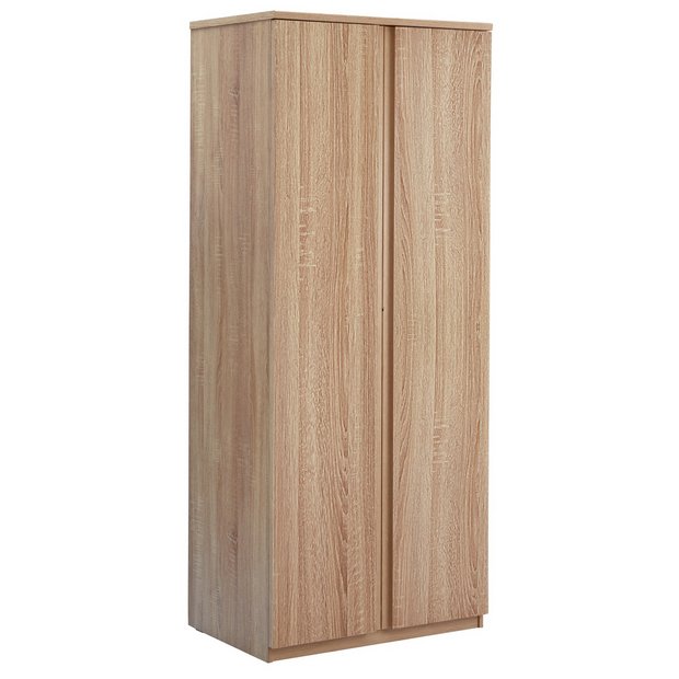 Buy Avenue 2 Door Wardrobe Brown Oak Effect Wardrobes Argos