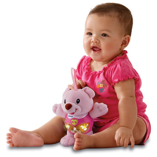 Vtech singing store bear pink