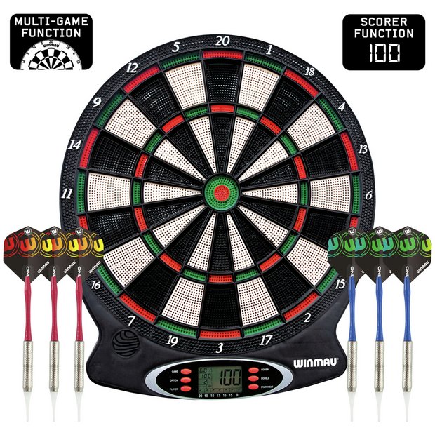 Plastic tip shop dart board