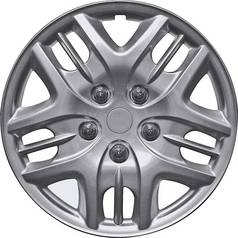 Streetwize Set of 4 Phantom Car Wheel Trims - 14 Inch