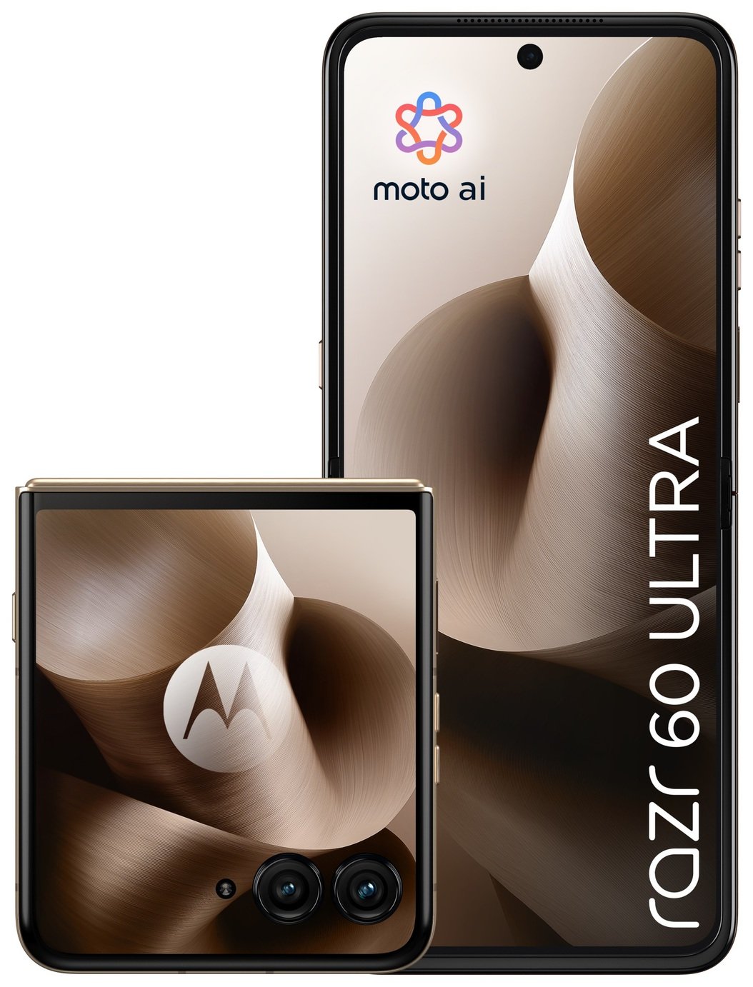 SIM Free Motorola Razr 60 Ultra 5G 512GB AI Phone - Wood
