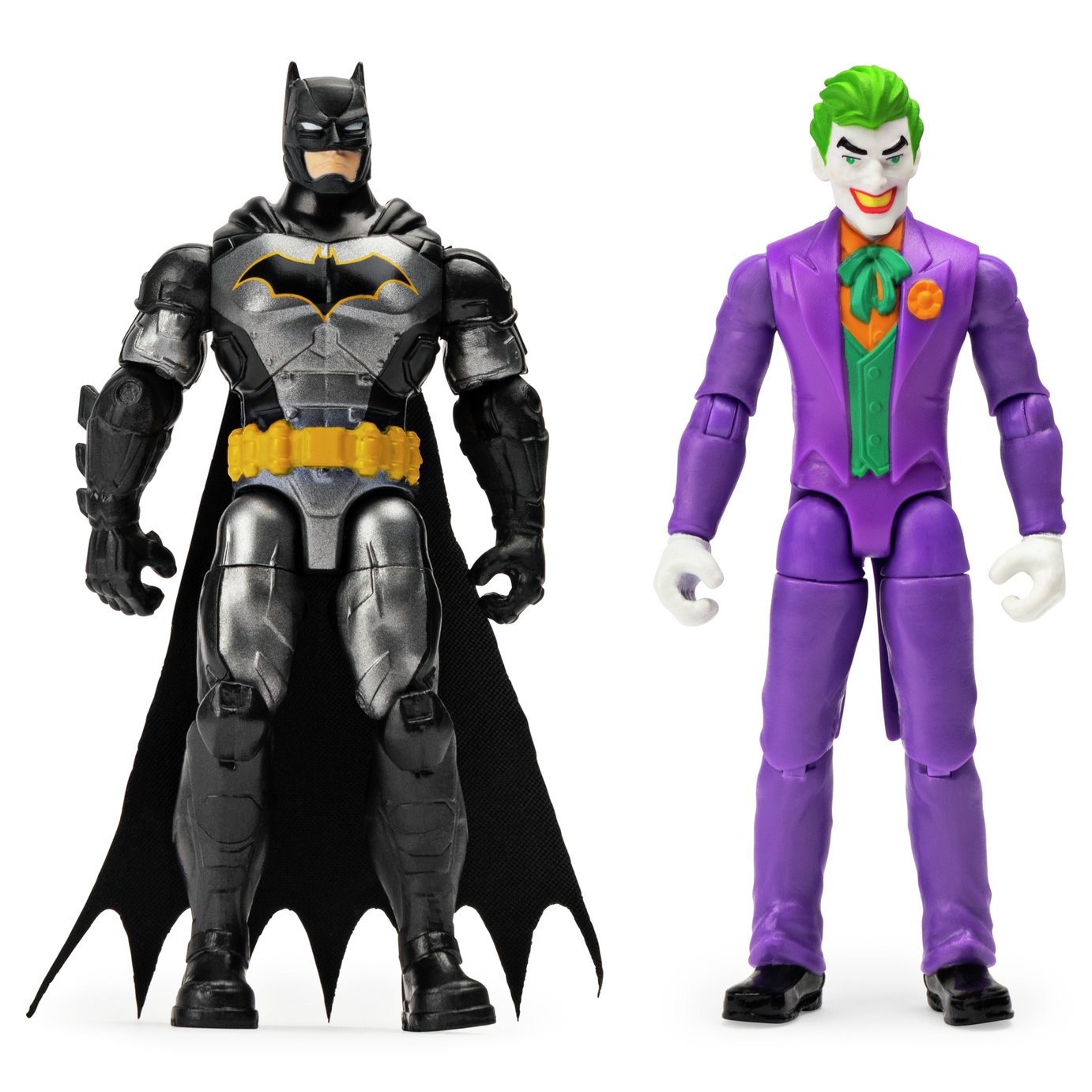 DC Batman \u0026 Joker 4 Inch Figures 2 Pack 
