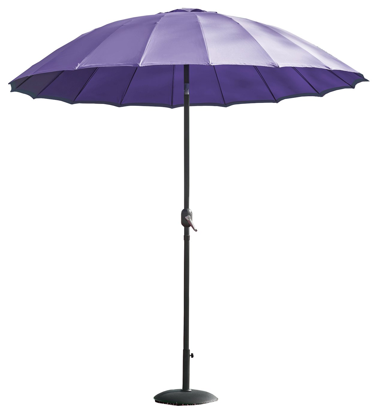 Norfolk Leisure Geisha 2.5m Tilting Garden Parasol - Purple
