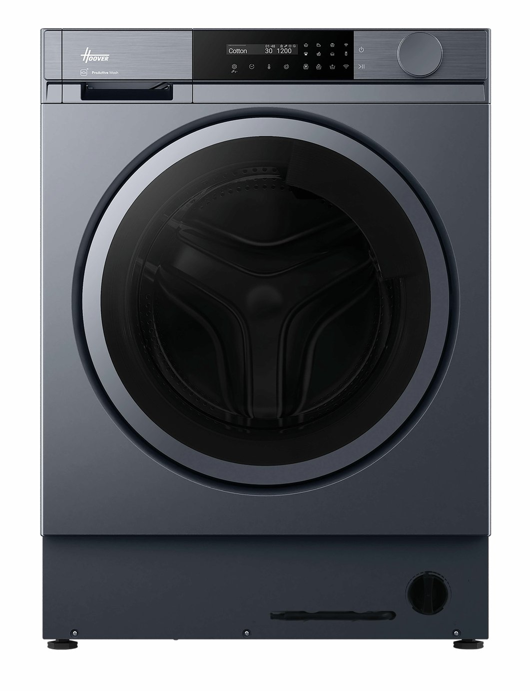 Hoover H Wash 600 10KG 1400 Spin Washing Machine - Graphite