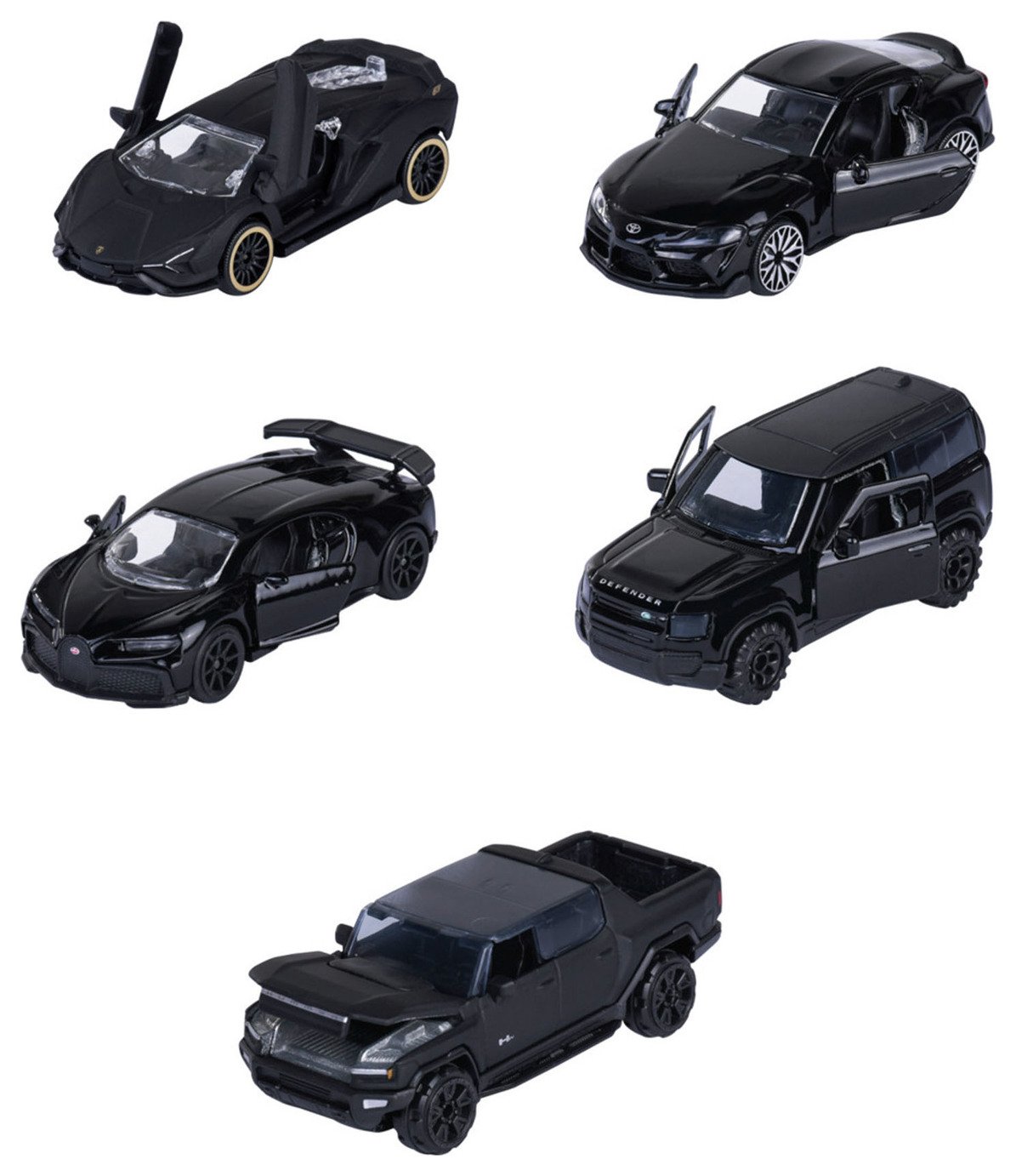 Majorette 2.0 Super Cars Gift Box-Pack of 5