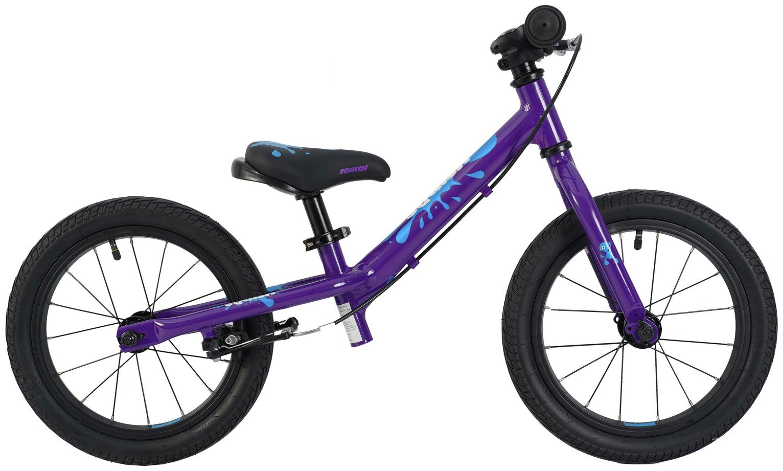 Squish 14 Inch Kids Balance Bike - Purple