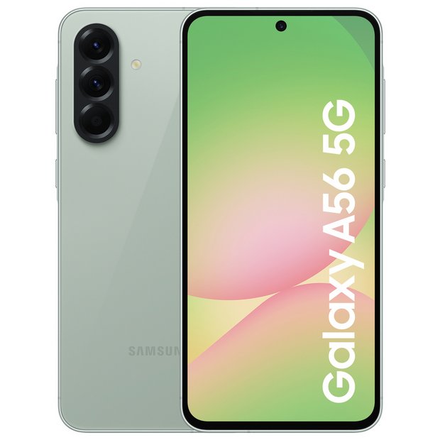 SIM Free Samsung Galaxy A56 5G 256GB AI Mobile Phone - Olive