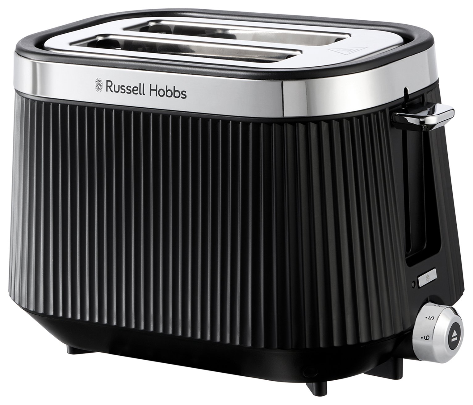 Russell Hobbs Bronte Matte Black 2 Slice Toaster 26760 
