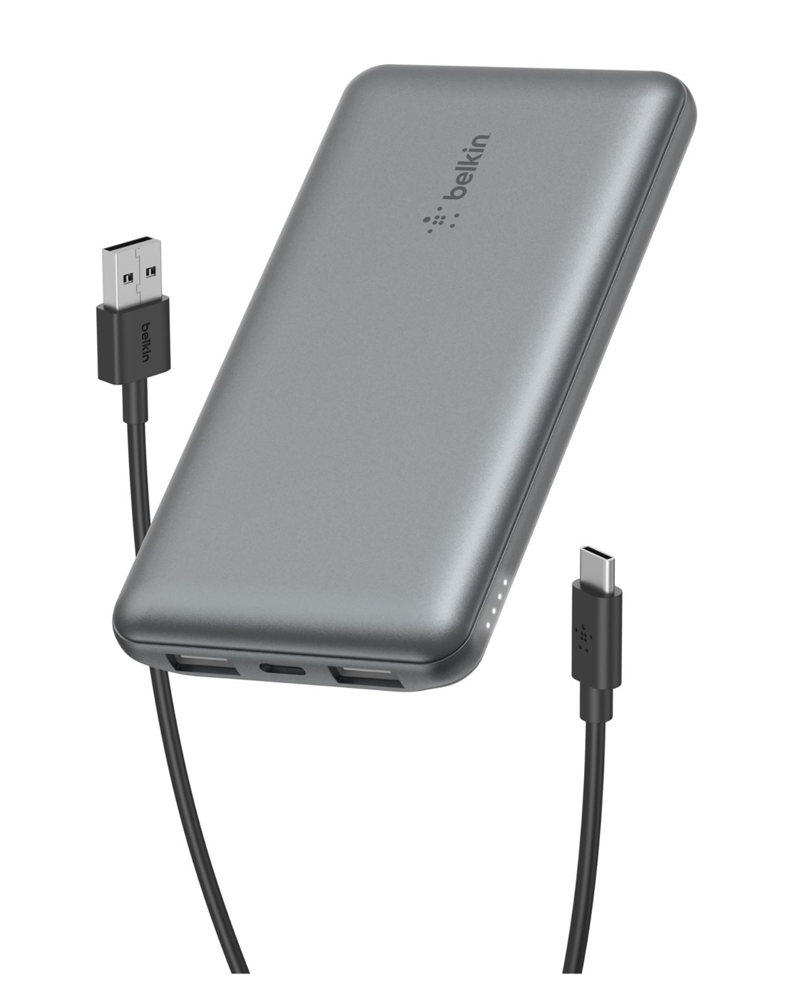Belkin 15W 10000mAh Portable Power Bank - Space Grey