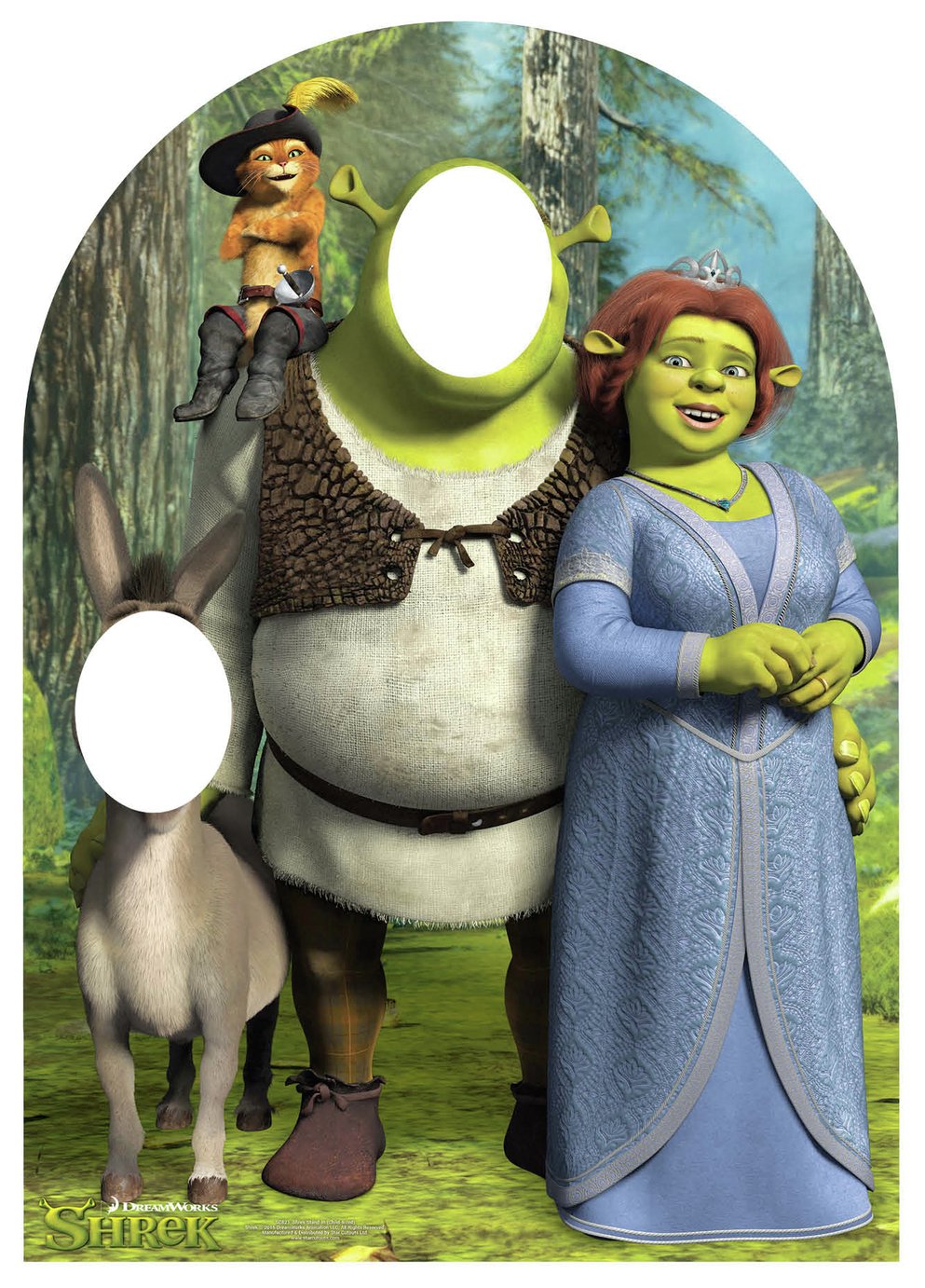 Star Cutout Shrek Stand In Child Sized Cutout 