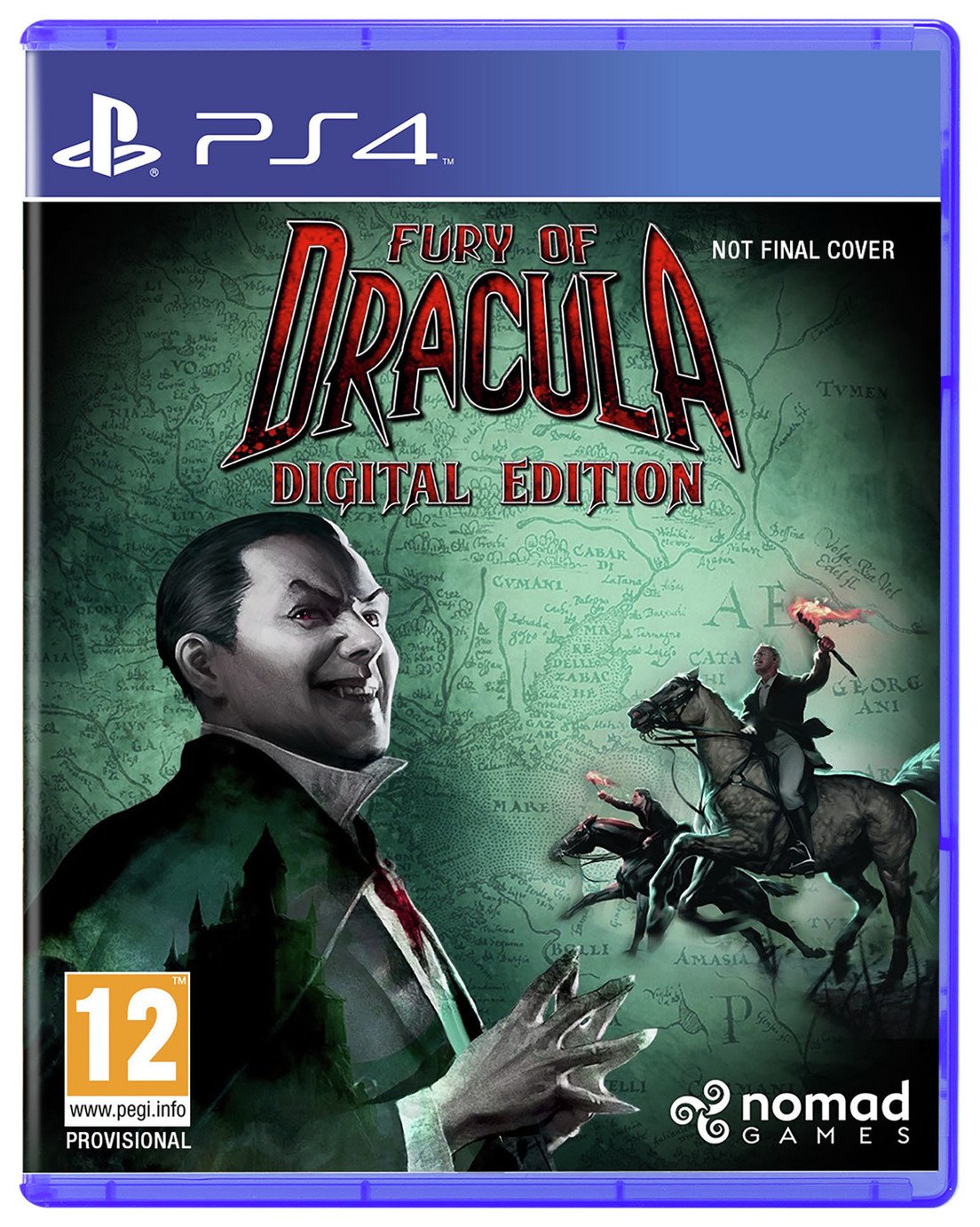 Fury of Dracula: Digital Edition PS4 Game