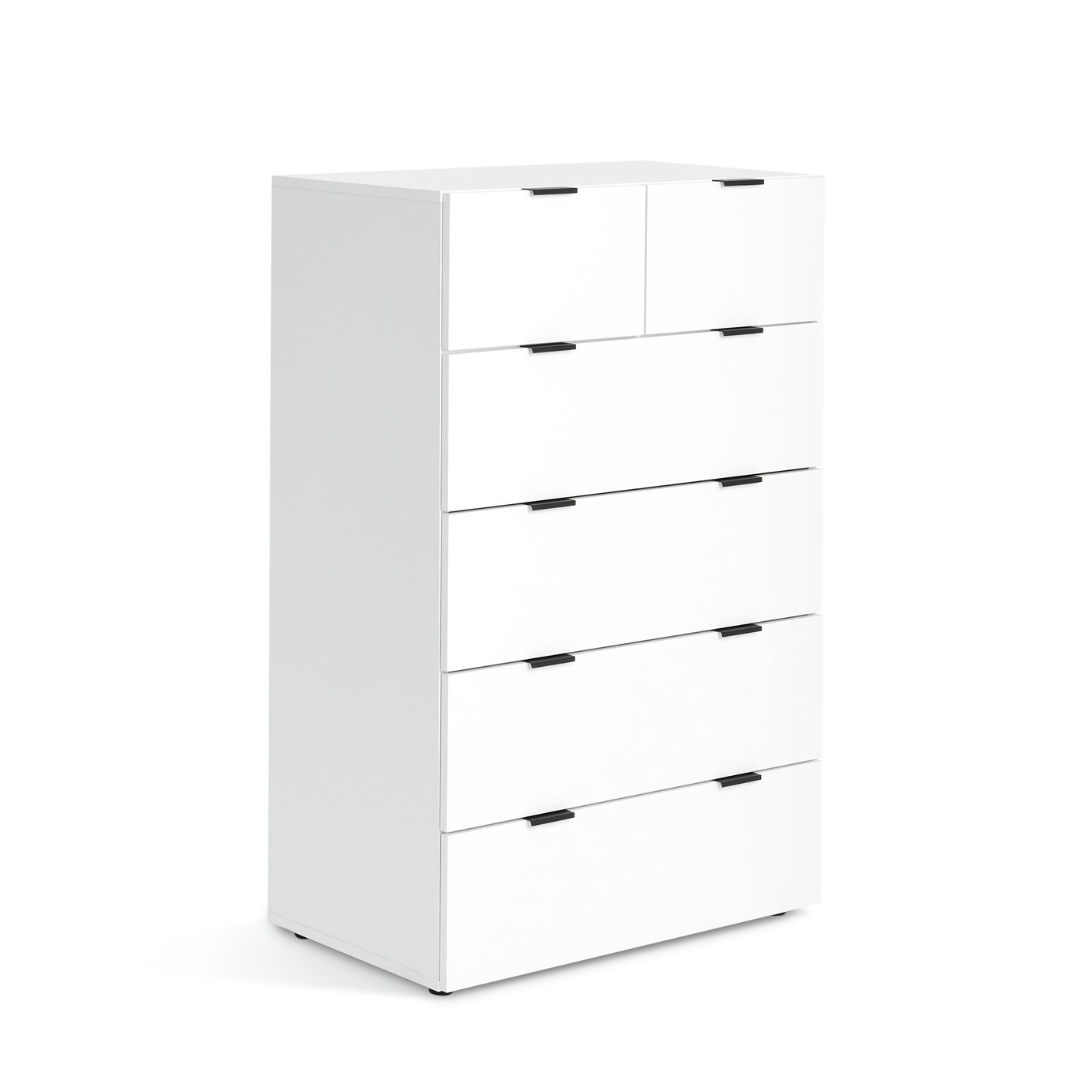Habitat Zeke 6 Drawer Tallboy - White