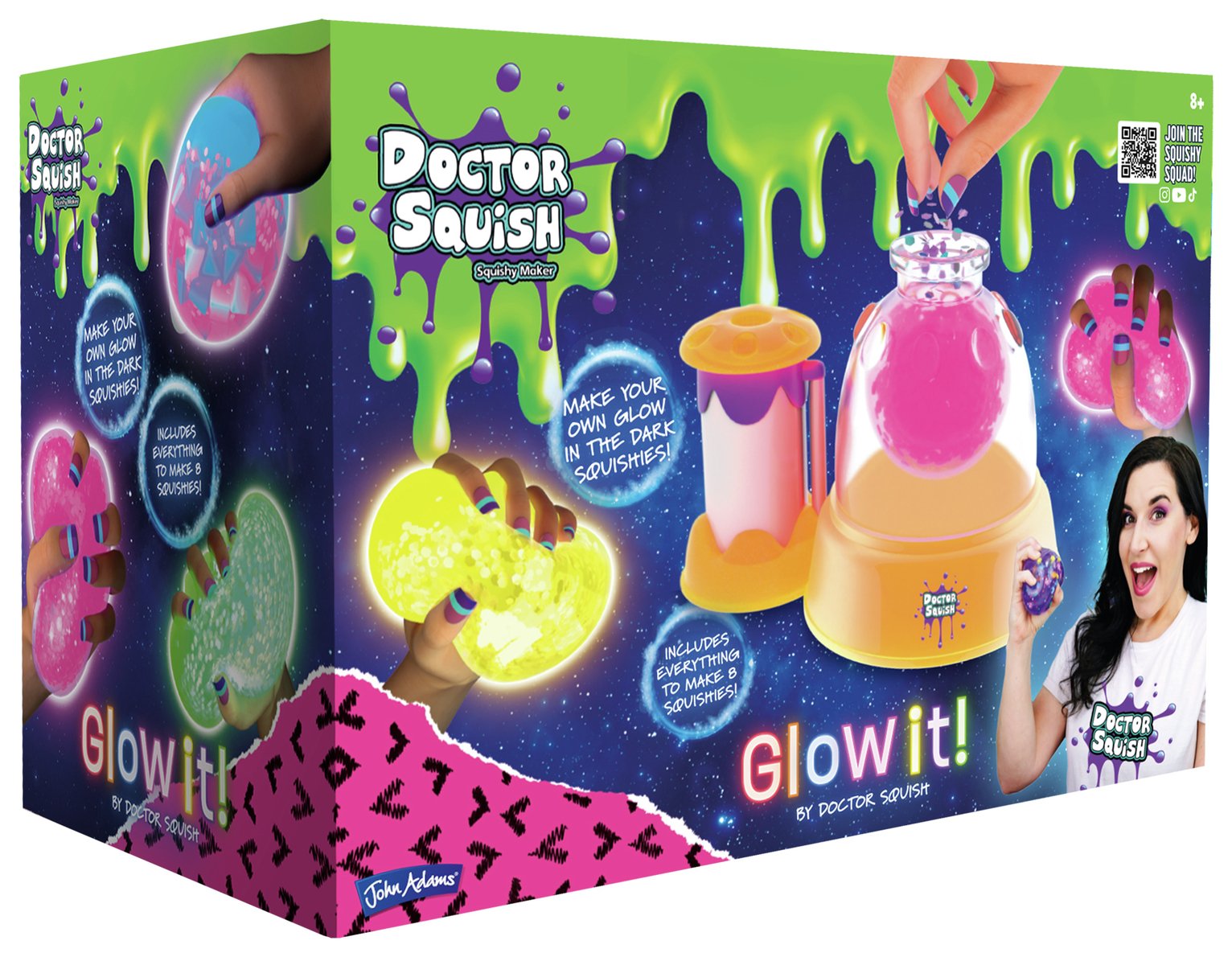Doctor Squish Glow It Squishy Maker 