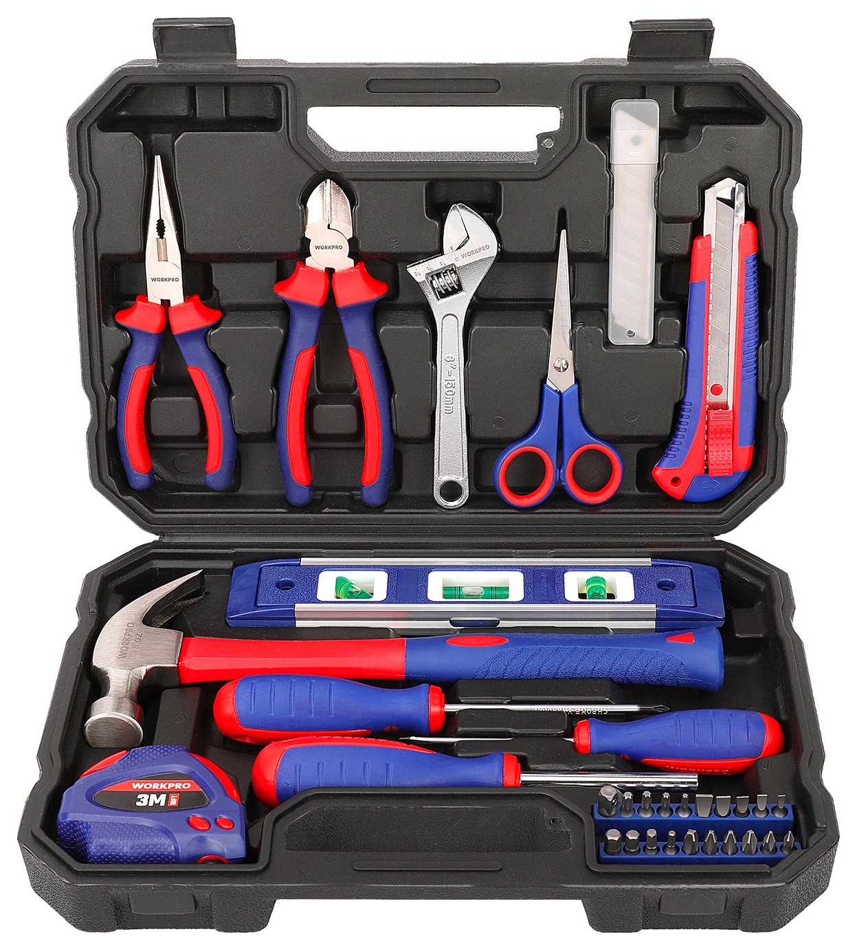 WORKPRO 32 Pieces Household Tool Kit