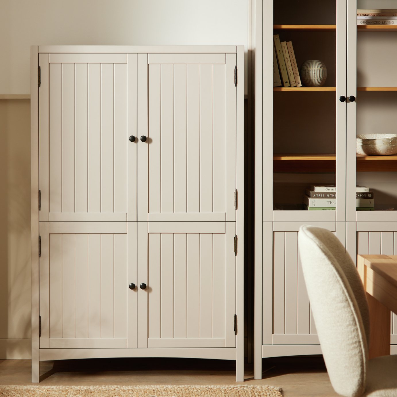 Habitat Bournemouth Hideaway Desk - Grey