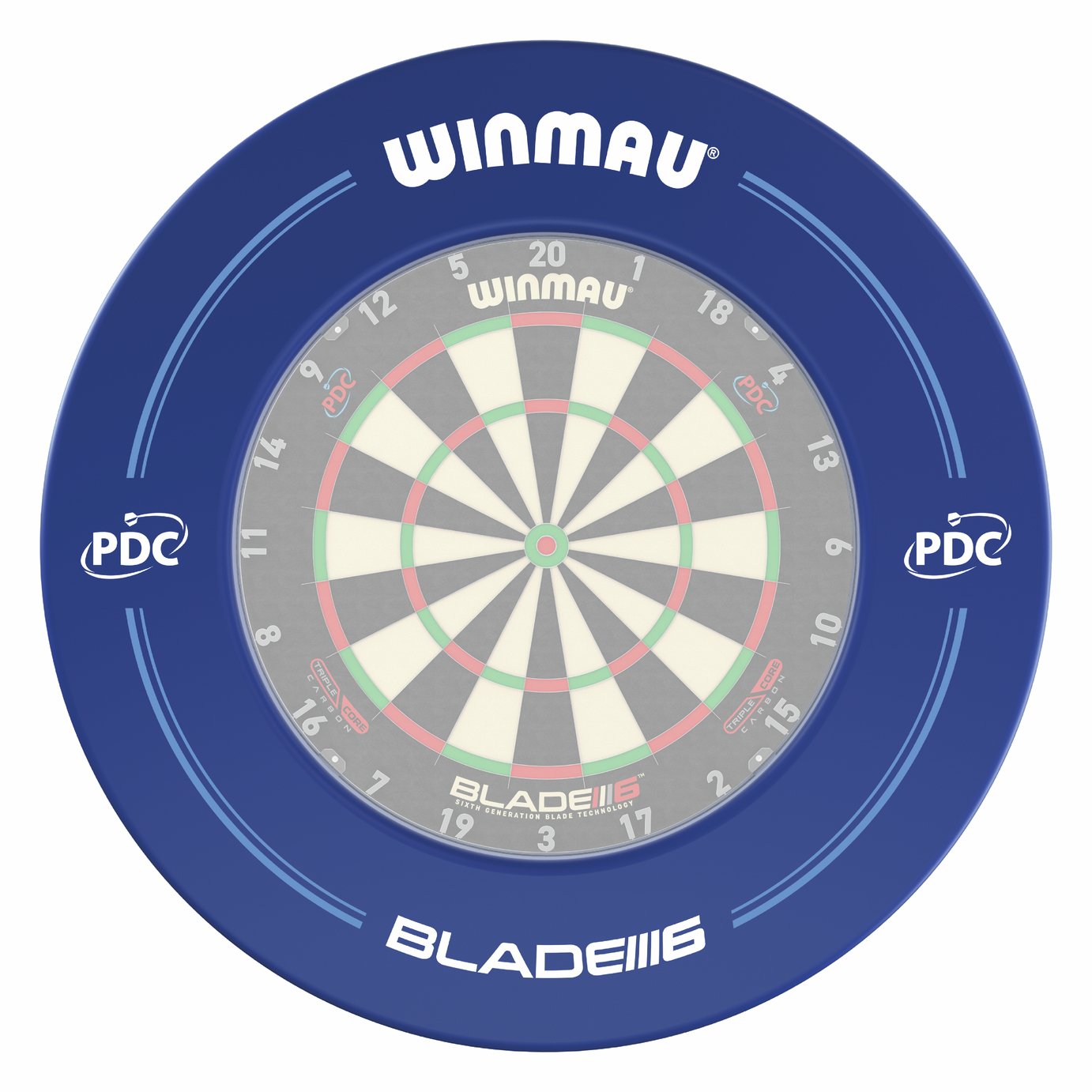 Winmau PDC Blue Dartboard Surround