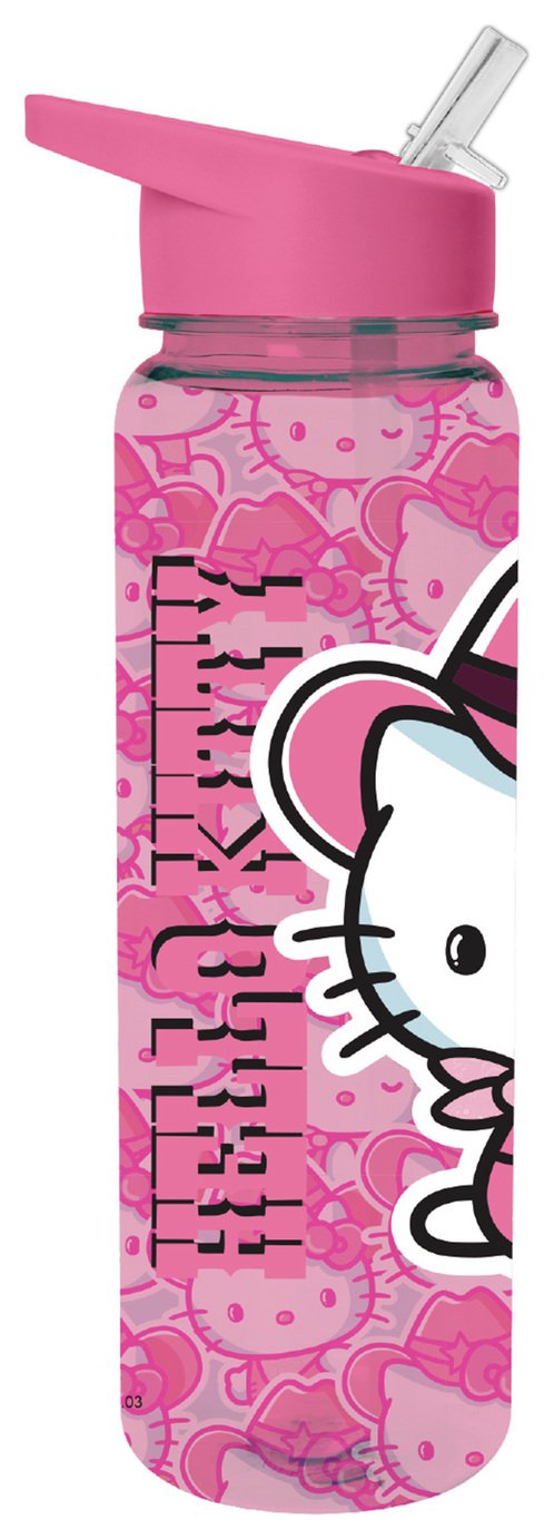 Hello Kitty Hydrate Cowgirl Pink Water Bottle - 700ml