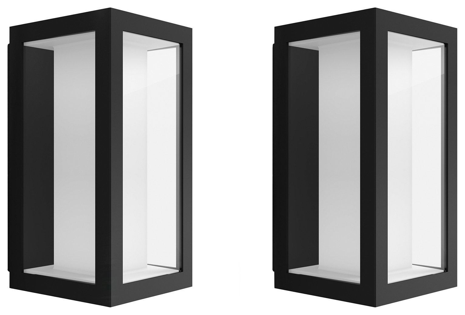 Philips Hue Impress White & Colour Outdoor Wall Light 2 Pack