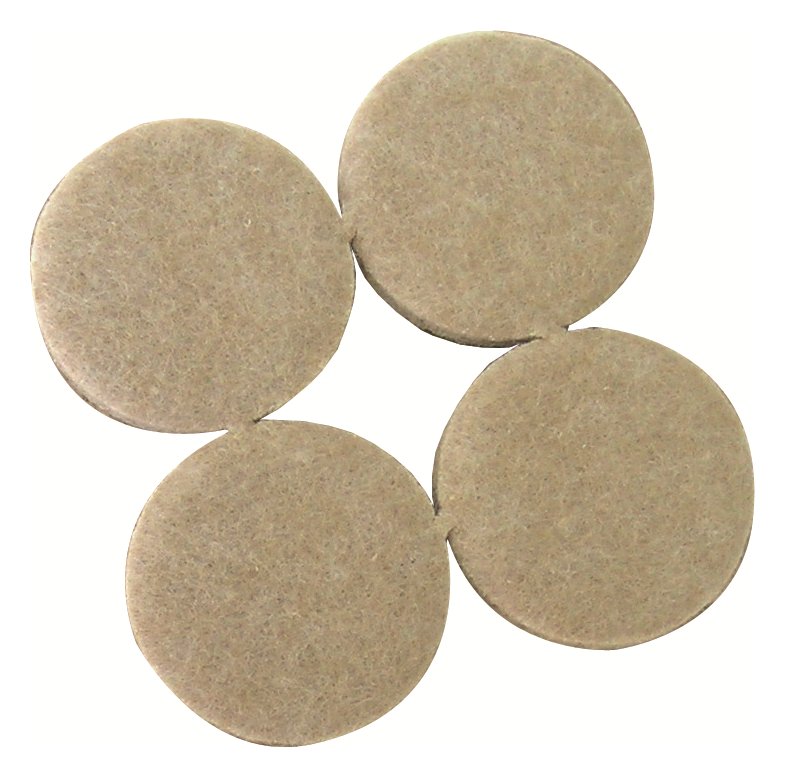 Argos Home Felt Gard 38mm Round Pads - 8 Pack 