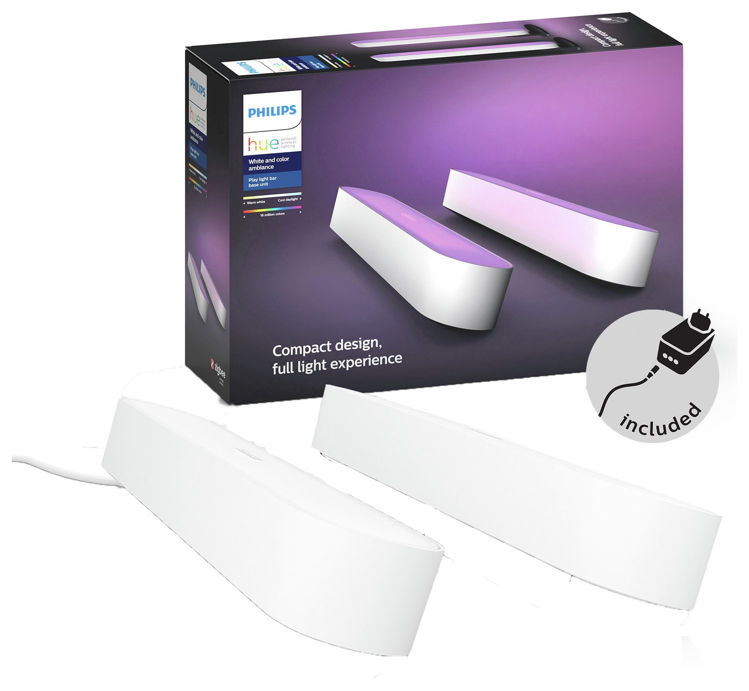 Philips Hue Play Smart Light Bar White - Pack of 2