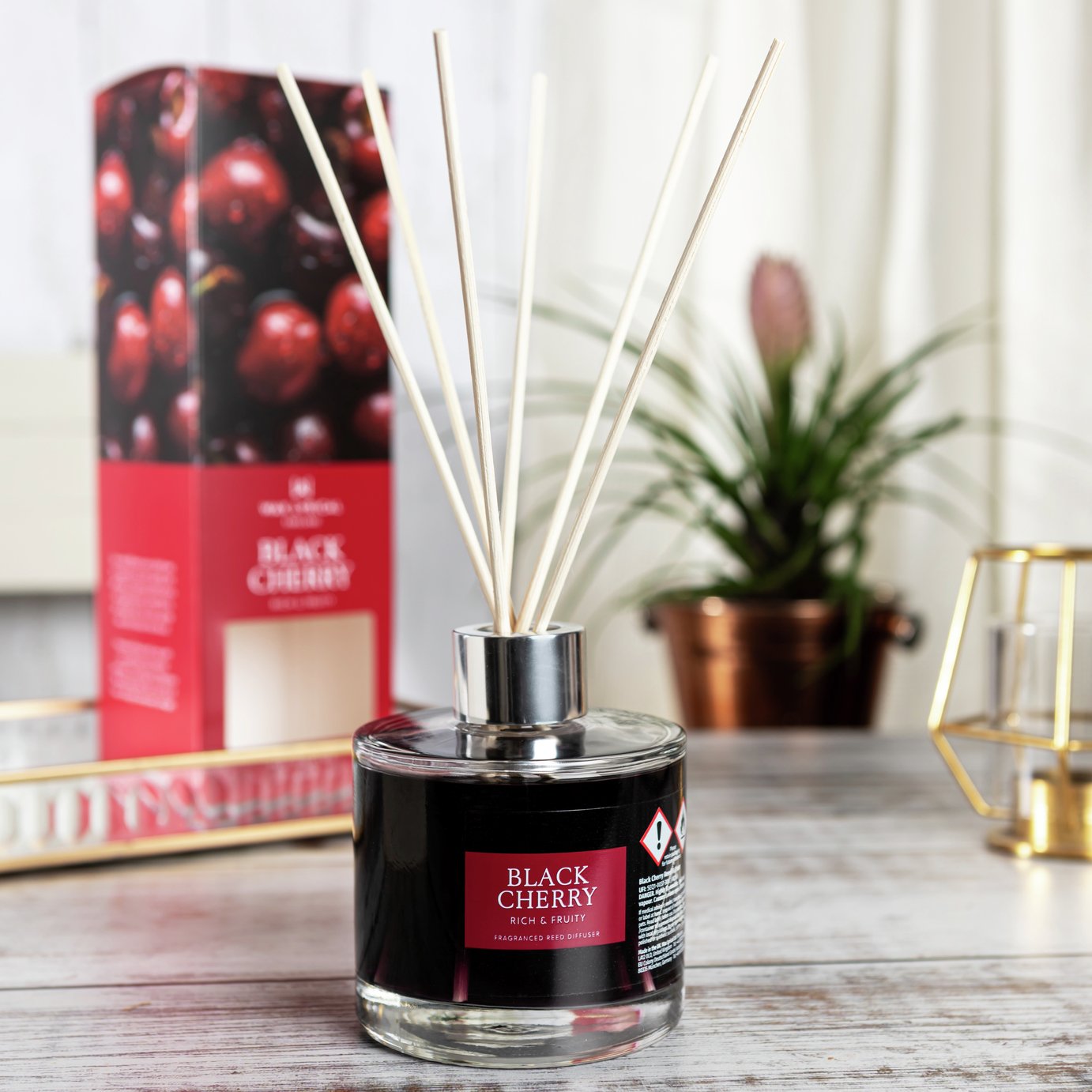 Wax Lyrical 200ml Reed Diffuser - Black Cherry