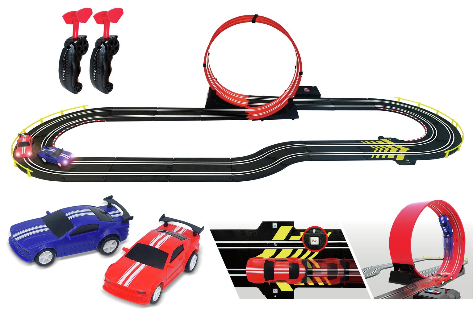Results for scalextric track