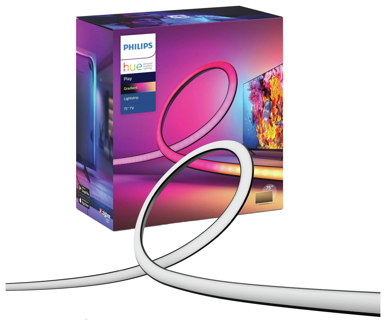 Philips Hue Play Gradient 75 Inch TV Smart LED Lightstrip