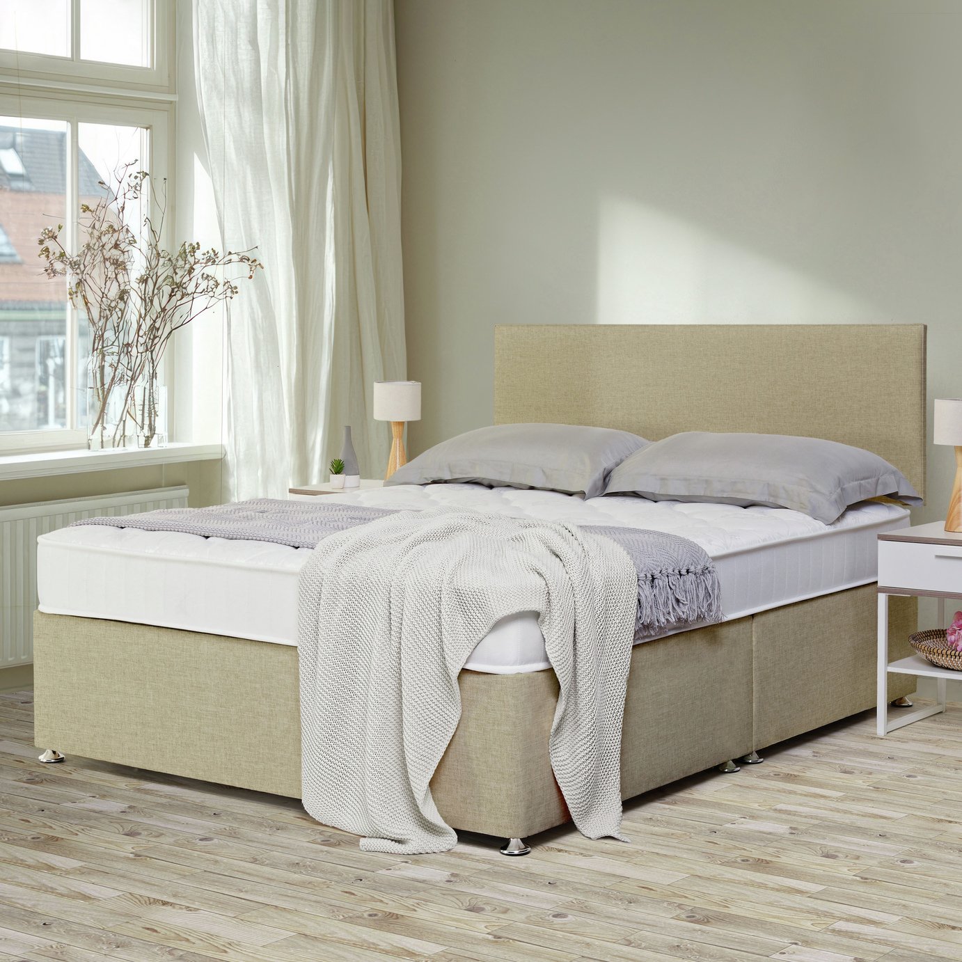 Argos Home Elmdon Comfort Divan Bed - Small Double