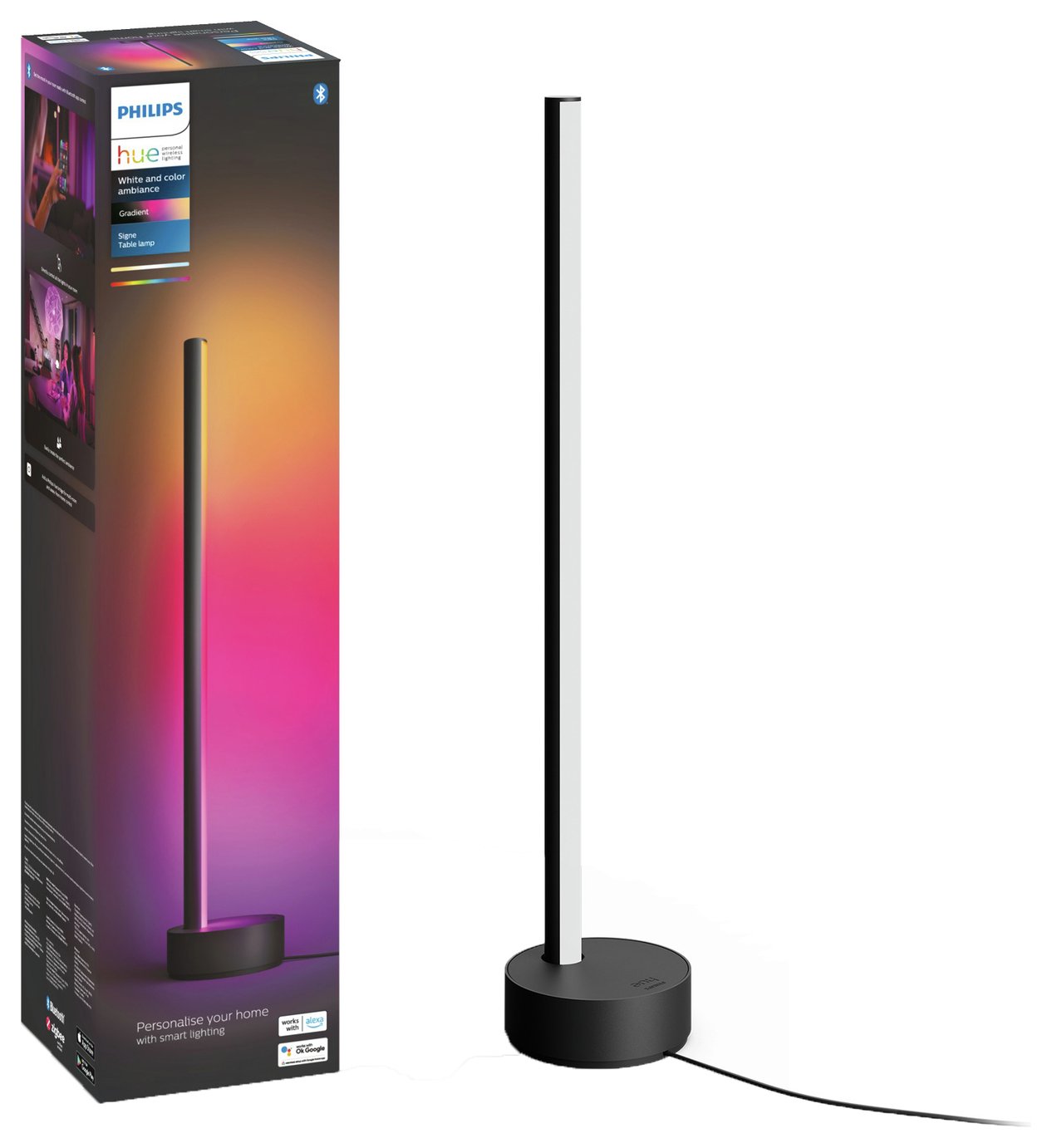 Philips Hue Signe Gradient Table Lamp - Black
