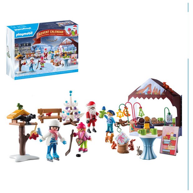 Buy Playmobil Advent Calendar Christmas Market Playsets and figures Argos