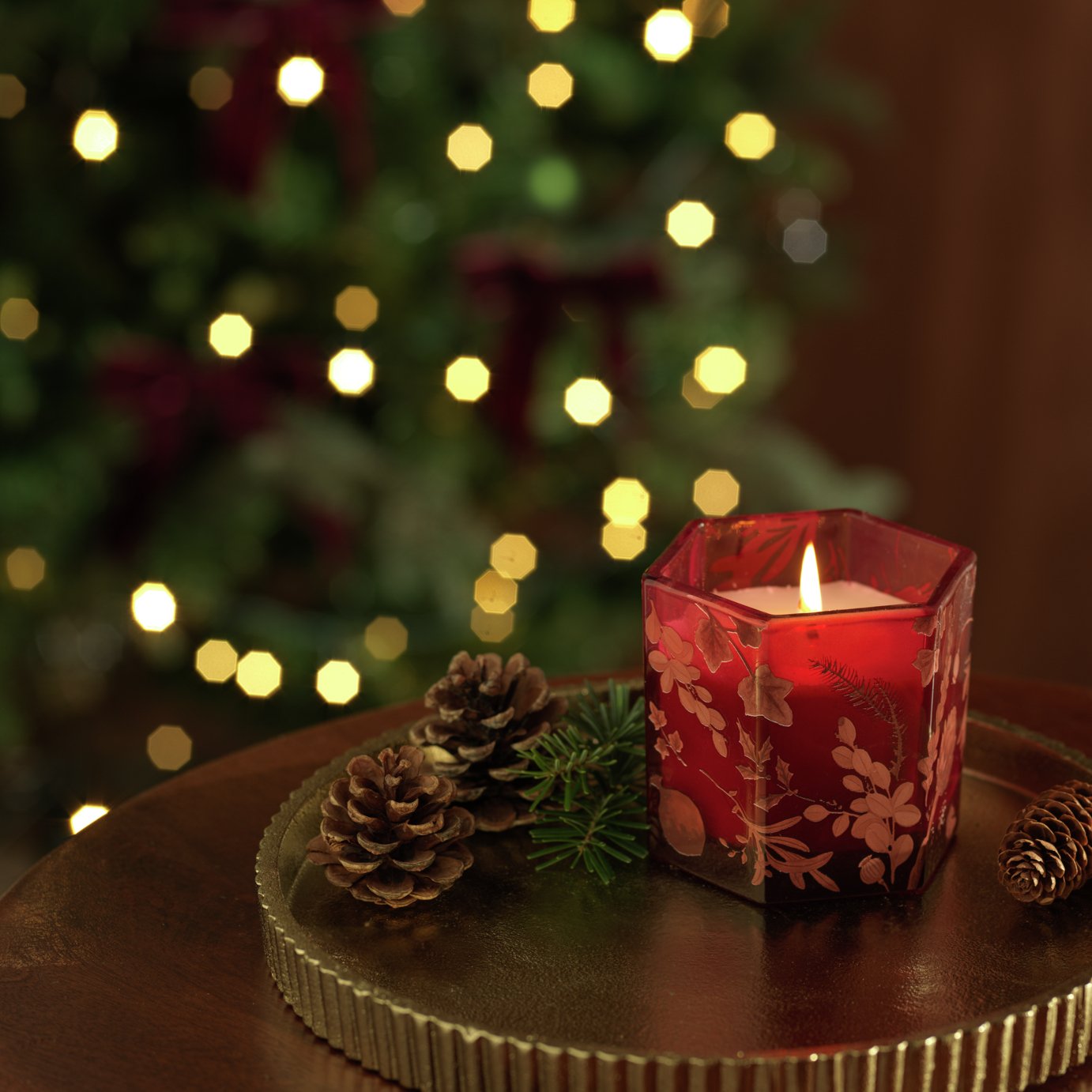 Argos Home Boxed Candle - Christmas Spice