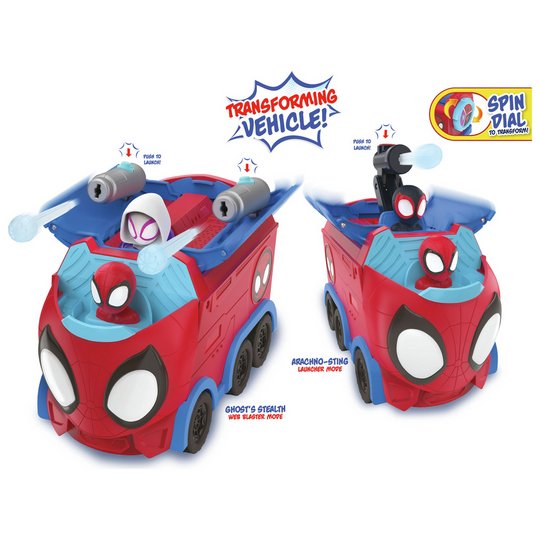 Marvel Spidey and His Amazing Friends Deluxe Vehicle