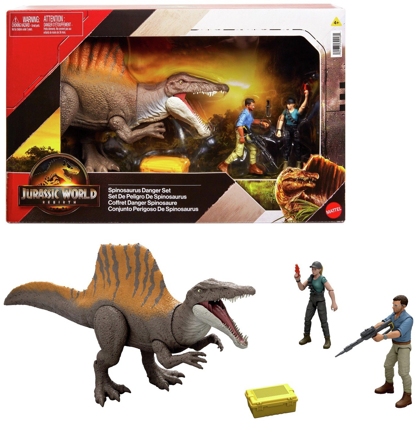 Jurassic World Rebirth Storypack with Exclusive Spinosaurus